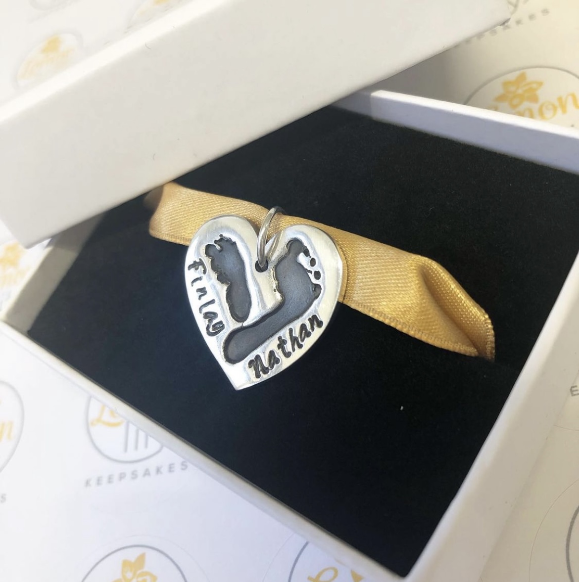 Personalised Hand/Footprint Charm - Image 8