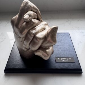 Holding Hand Castings