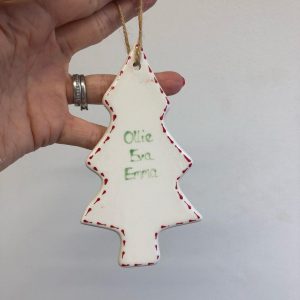 Christmas Tree Personalised Decoration